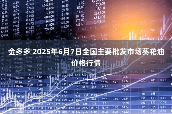 金多多 2025年6月7日全国主要批发市场葵花油价格行情